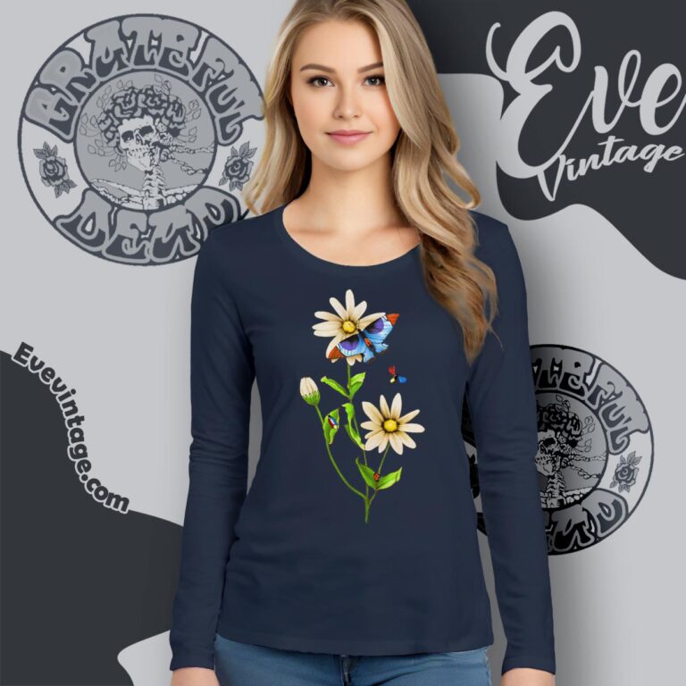 Grateful Dead Spring Tour 1993 Shirt Daisies And Bugs Long Sleeve Tee Grateful Dead Spring Tour 1993 Shirt Daisies And Bugs Long Sleeve Tee