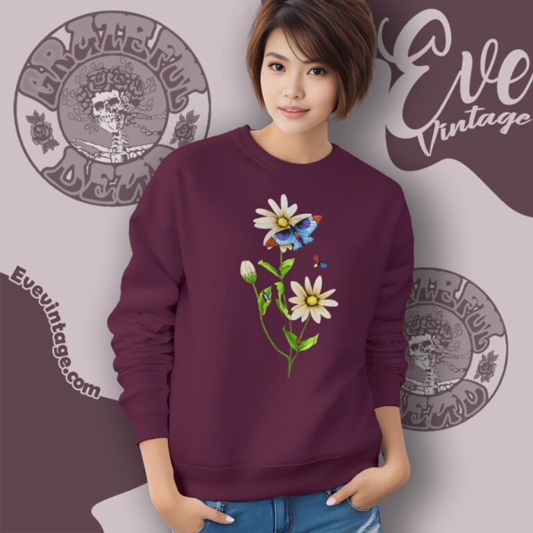 Grateful Dead Spring Tour 1993 Shirt Daisies And Bugs Sweatshirt Grateful Dead Spring Tour 1993 Shirt Daisies And Bugs Sweatshirt
