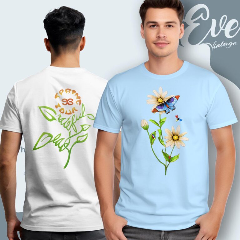 Grateful Dead Spring Tour 1993 Shirt Daisies And Bugs T shirt Grateful Dead Spring Tour 1993 Shirt Daisies And Bugs T shirt