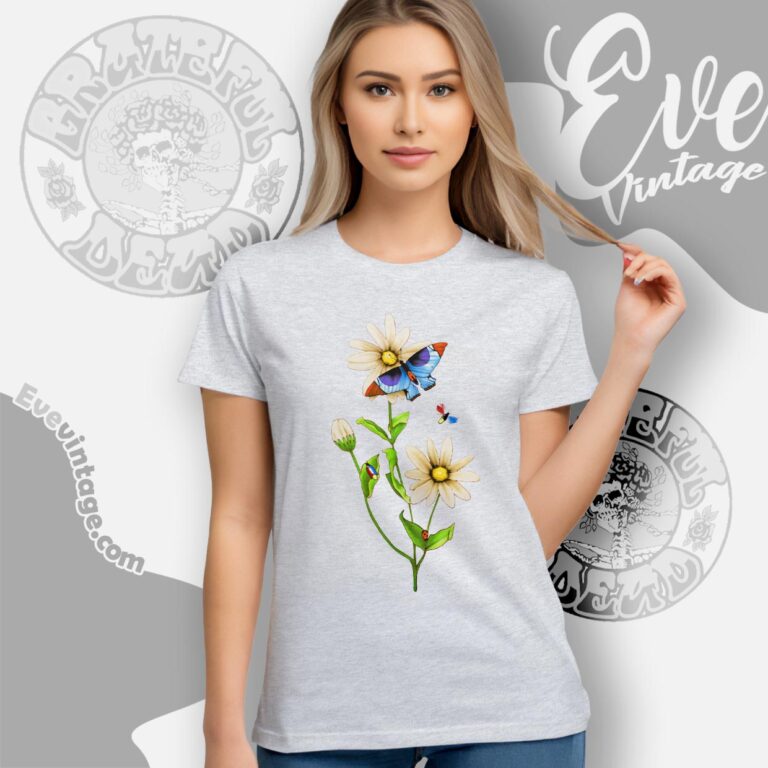 Grateful Dead Spring Tour 1993 Shirt Daisies And Bugs Women T shirt Grateful Dead Spring Tour 1993 Shirt Daisies And Bugs Women T shirt