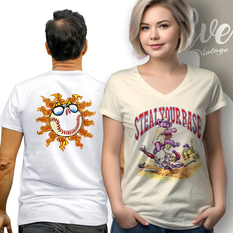 Grateful Dead Steal Your Base 1994 Shirt V Neck TShirt Grateful Dead Steal Your Base 1994 Shirt V Neck TShirt