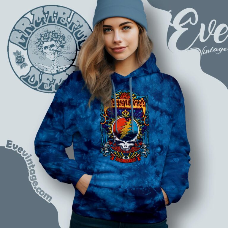 Grateful Dead Steal Your Trippy Tie dye Hoodie Grateful Dead Steal Your Trippy Tie dye Hoodie