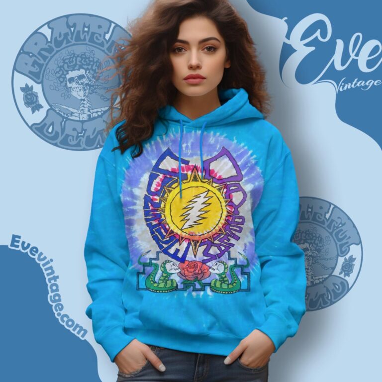 Grateful Dead Summer 1990 Tour Tie dye Shirt Hoodie Grateful Dead Summer 1990 Tour Tie dye Shirt Hoodie