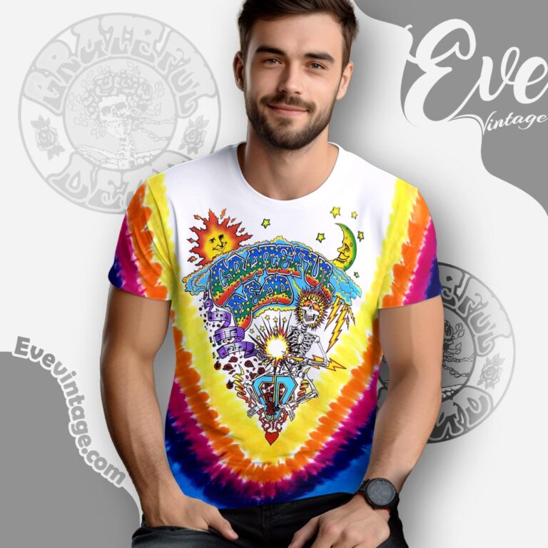 Grateful Dead Summer Tour 1992 Tie dye T shirt Grateful Dead Summer Tour 1992 Tie dye T shirt