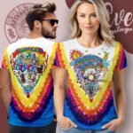 Grateful Dead Summer Tour 1992 Tie-dye Shirt