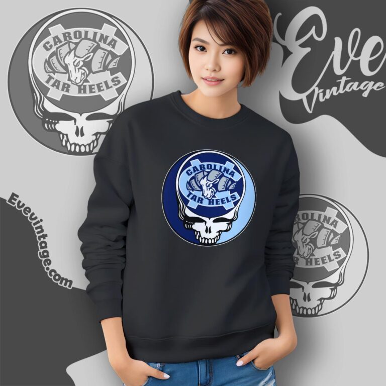 Grateful Dead Tar Heels Steal Your Face Stealie Shirt Sweatshirt Grateful Dead Tar Heels Steal Your Face Stealie Shirt Sweatshirt