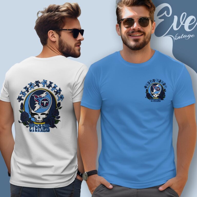 Grateful Dead Tennessee Titans Roses Dancing Bears Shirt T Shirt Grateful Dead Tennessee Titans Roses Dancing Bears Shirt T Shirt