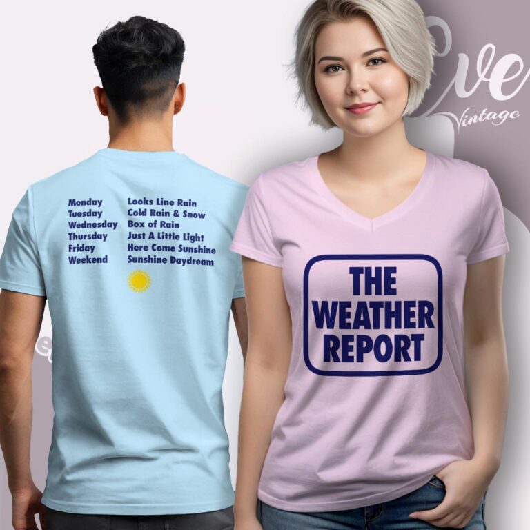 Grateful Dead The Weather Report Shirt V neck Grateful Dead The Weather Report Shirt V neck