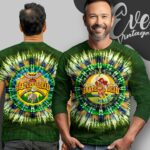 Grateful Dead Veneta Oregon 1972 Sunshine Dayream Tie dye Long Sleeve Tee