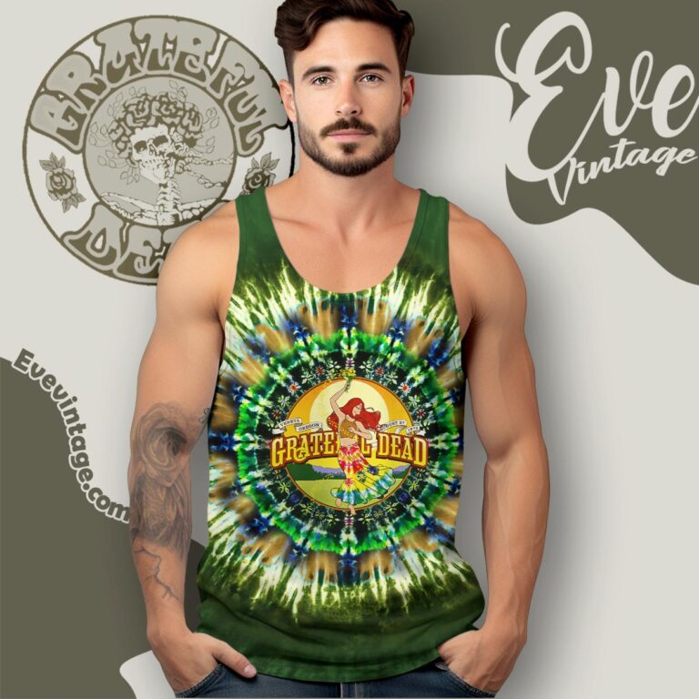 Grateful Dead Veneta Oregon 1972 Sunshine Dayream Tie dye Tank Top Racerback Grateful Dead Veneta Oregon 1972 Sunshine Dayream Tie dye Tank Top Racerback