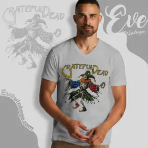 Grateuful Dead Jester V Neck TShirt