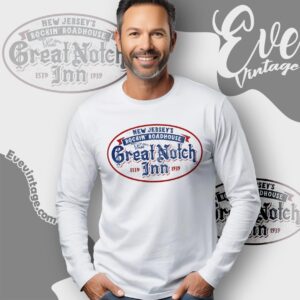 Great Notch Inn Shirt New Jersey Dive Bar Long Sleeve Tee