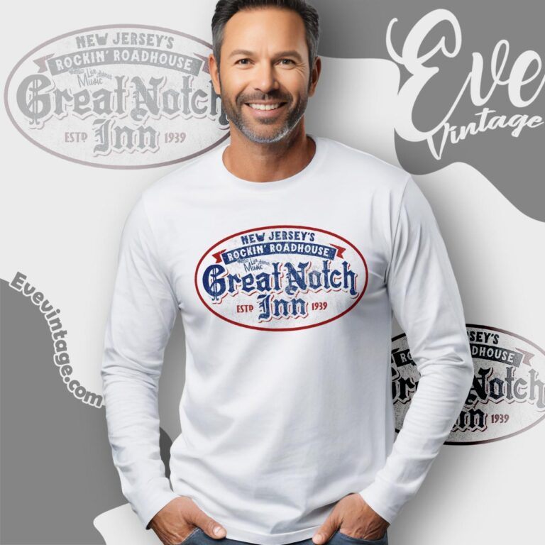 Great Notch Inn Shirt New Jersey Dive Bar Long Sleeve Tee Great Notch Inn Shirt New Jersey Dive Bar Long Sleeve Tee