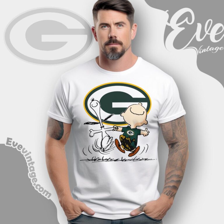 Green Bay Packers Charlie Brown Snoopy Happy Dancing Shirt T Shirt Green Bay Packers Charlie Brown Snoopy Happy Dancing Shirt T Shirt