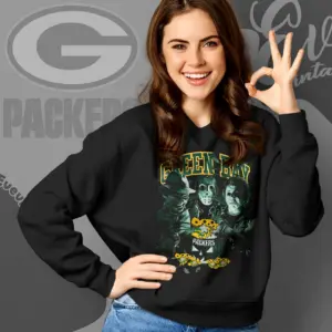 Green Bay Packers Horror Halloween Sweatshirt