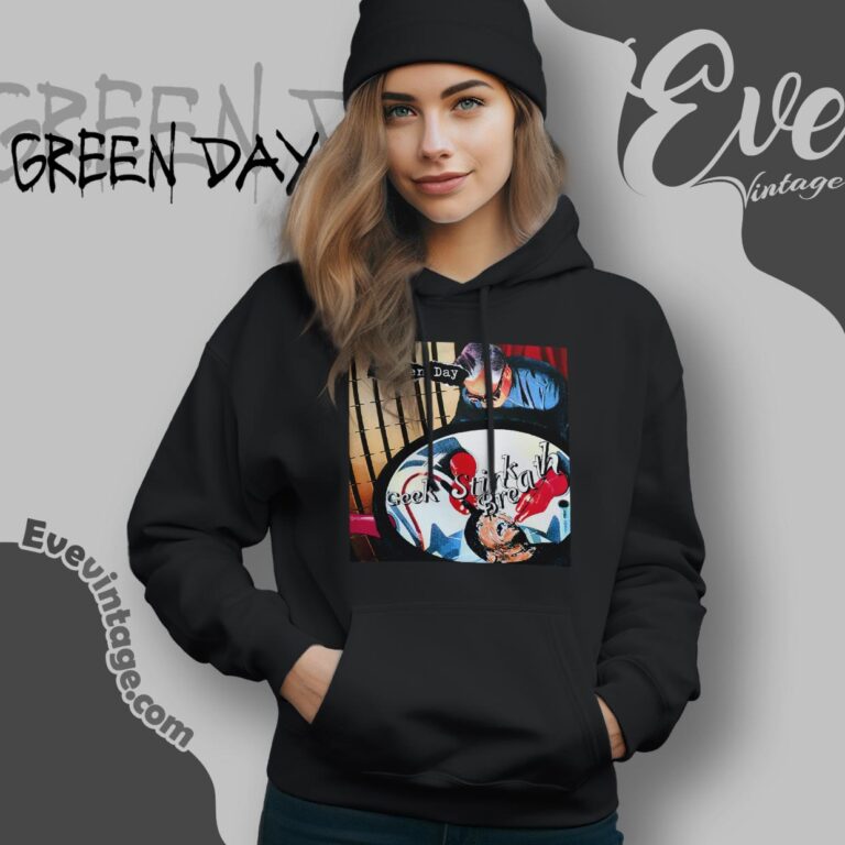 Green Day Geek Stink Breath Hoodie Green Day Geek Stink Breath Hoodie