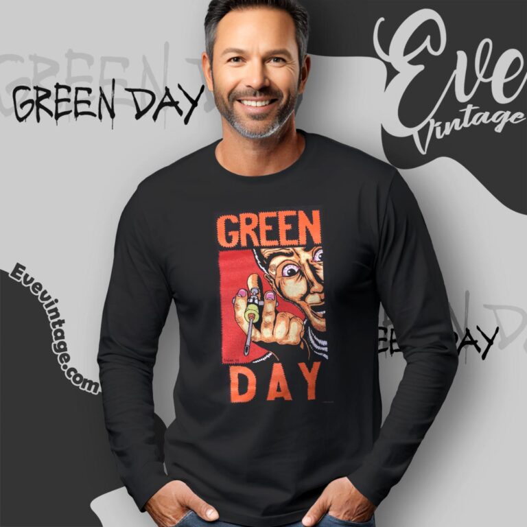 Green Day Insomniac 1995 Promo T shirt Long Sleeve Tee Green Day Insomniac 1995 Promo T shirt Long Sleeve Tee