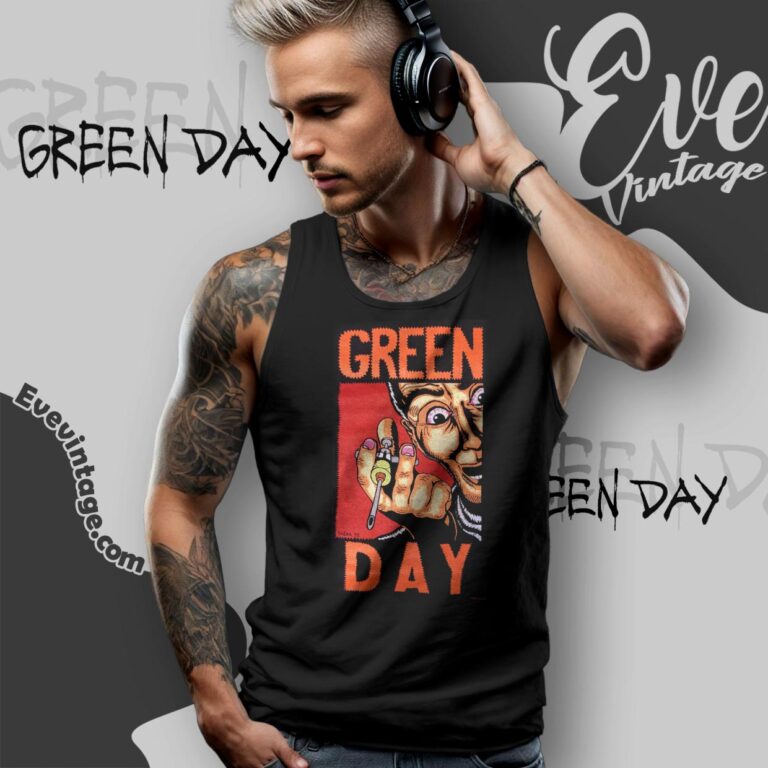 Green Day Insomniac 1995 Promo T shirt Tank Top Racerback Green Day Insomniac 1995 Promo T shirt Tank Top Racerback