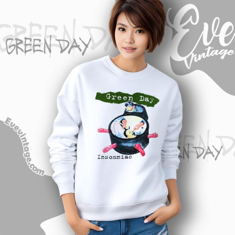 Green Day Insomniac 1996 Tour Concert Shirt Sweatshirt Green Day Insomniac 1996 Tour Concert Shirt Sweatshirt