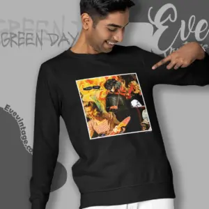 Green Day Insomniac Cd Cover Art Sweatshirt