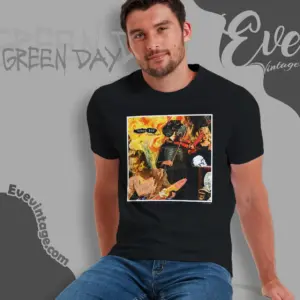 Green Day Insomniac Cd Cover Art T shirt