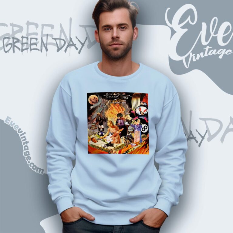 Green Day Insomniac Full Album Cover Shirt Sweatshirt Green Day Insomniac Full Album Cover Shirt Sweatshirt