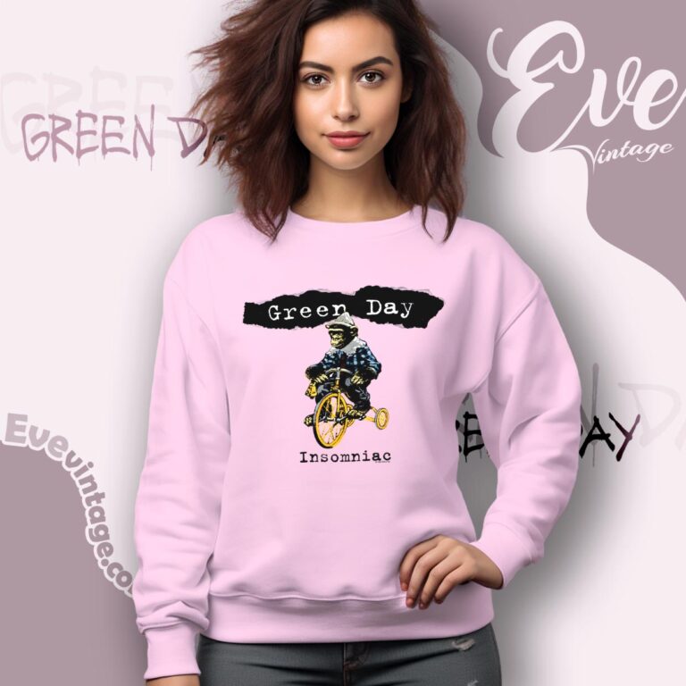 Green Day Winston Smith Insomniac 1995 North American Tour Shirt Sweatshirt Green Day Winston Smith Insomniac 1995 North American Tour Shirt Sweatshirt