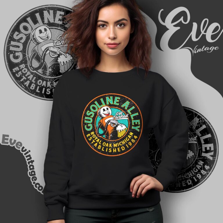 Gusoline Alley Shirt Royal Oak Michigan Dive Bar Sweatshirt Gusoline Alley Shirt Royal Oak Michigan Dive Bar Sweatshirt