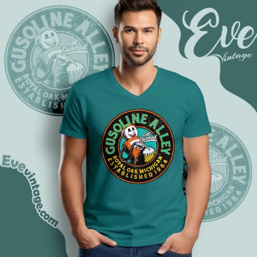 Gusoline Alley Shirt – Royal Oak Michigan Dive Bar