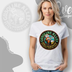 Gusoline Alley Shirt Royal Oak Michigan Dive Bar Women T shirt