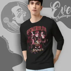 Halloween Florida State Seminoles Horror Team Long Sleeve Tee