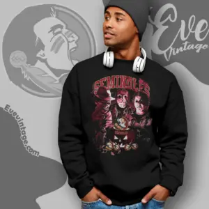 Halloween Florida State Seminoles Horror Team Sweatshirt
