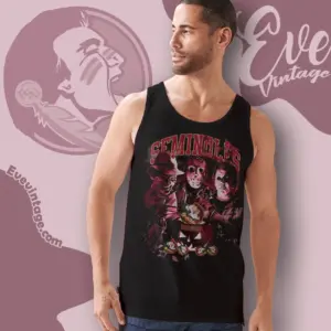 Halloween Florida State Seminoles Horror Team Tank Top Racerback