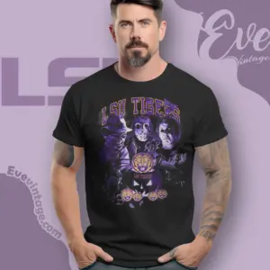 Halloween Lsu Tigers Shirt Horror Team T shirt