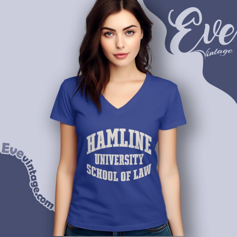 Hamline University School Of Law Shirt V Neck TShirt Hamline University School Of Law Shirt V Neck TShirt