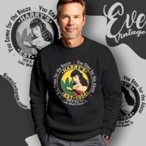 Harry's Banana Farm Bar Shirt Lake Worth Beach Florida Dive Bar Sweatshirt