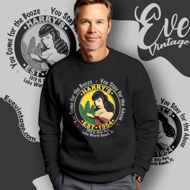 Harry's Banana Farm Bar Shirt Lake Worth Beach Florida Dive Bar Sweatshirt Harry's Banana Farm Bar Shirt Lake Worth Beach Florida Dive Bar Sweatshirt