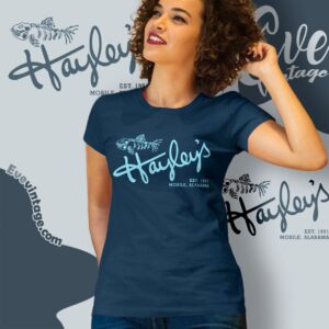 Hayley's Bar Shirt Mobile Alabama Dive Bar