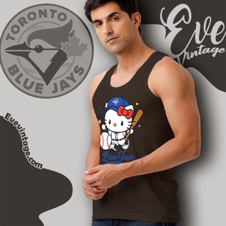 Hello Kitty Blue Jays World Series Champions 2025 Shirt Tank Top Racerback Hello Kitty Blue Jays World Series Champions 2025 Shirt Tank Top Racerback
