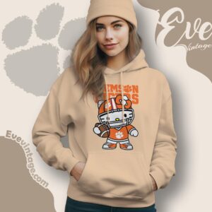 Hello Kitty Clemson Tigers Football Shirt
