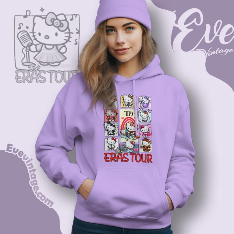 Hello Kitty Eras Tour Shirt Hoodie Hello Kitty Eras Tour Shirt Hoodie