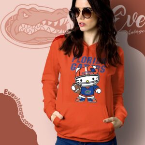 Hello Kitty Florida Gators Football Shirt Hoodie