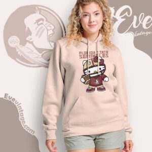 Hello Kitty Florida State Seminoles Football Shirt