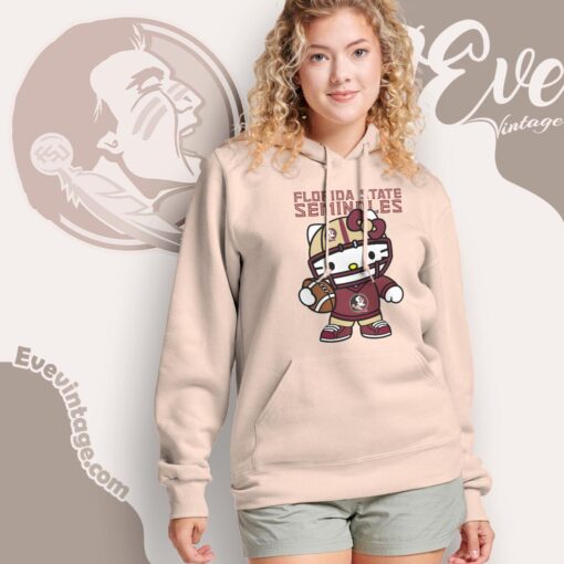 Hello Kitty Florida State Seminoles Football Shirt