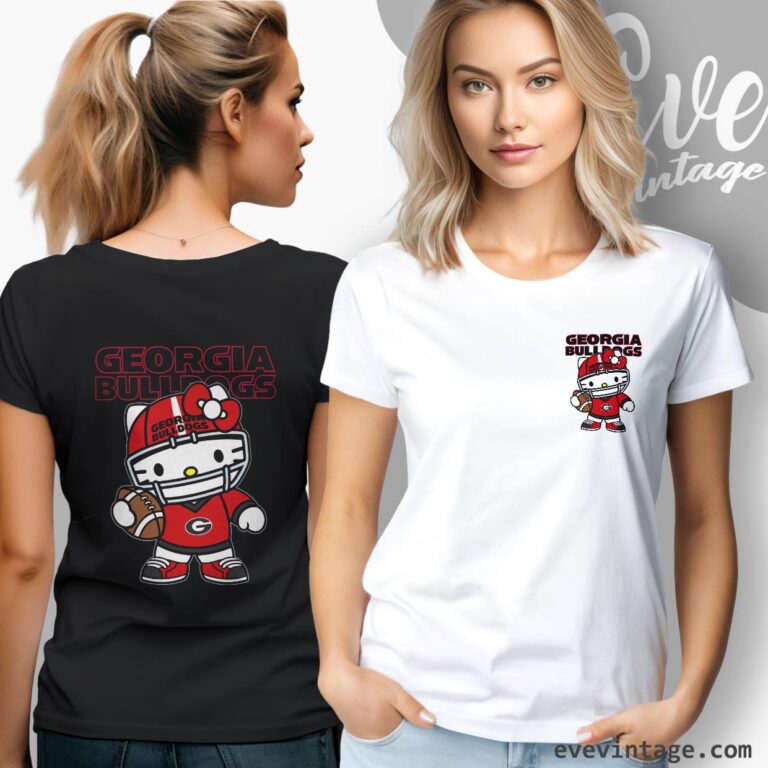 Hello Kitty Georgia Bulldogs Football Shirt T shirt Hello Kitty Georgia Bulldogs Football Shirt T shirt