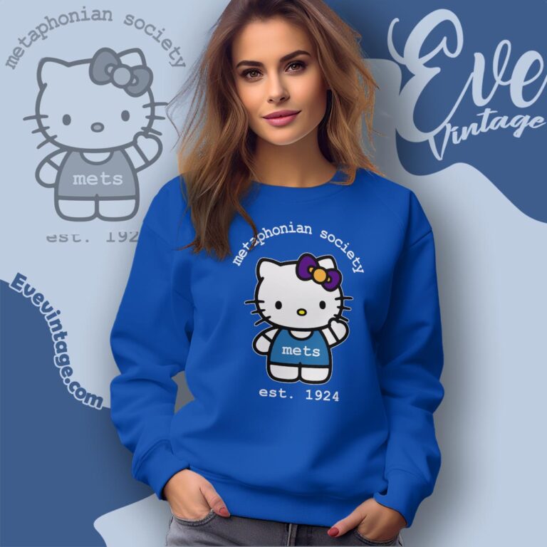Hello Kitty Metaphonian Society Est 1924 Shirt Sweatshirt Hello Kitty Metaphonian Society Est 1924 Shirt Sweatshirt