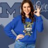 Hello Kitty Michigan Wolverines Football Shirt