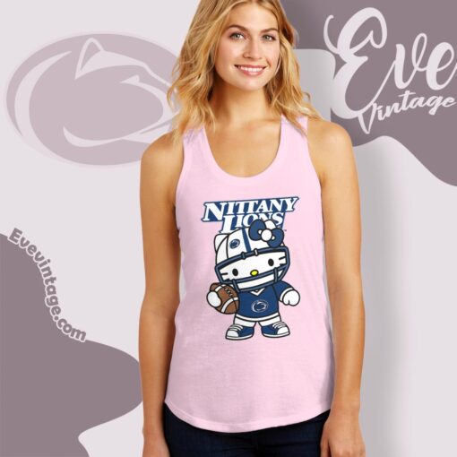 Hello Kitty Penn State Nittany Lions Football Shirt