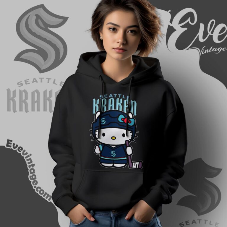 Hello Kitty Seattle Kraken Shirt Hoodie Hello Kitty Seattle Kraken Shirt Hoodie