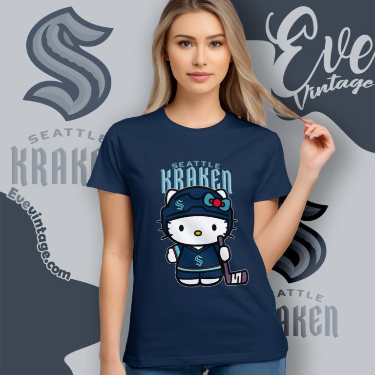 Hello Kitty Seattle Kraken Shirt T shirt Hello Kitty Seattle Kraken Shirt T shirt